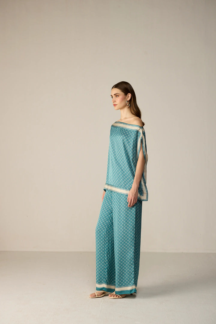 Freya Top Co-Ord Set Teal