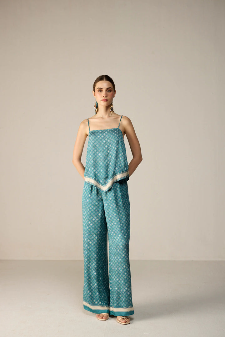 Yuna Top Co-ord Set Teal