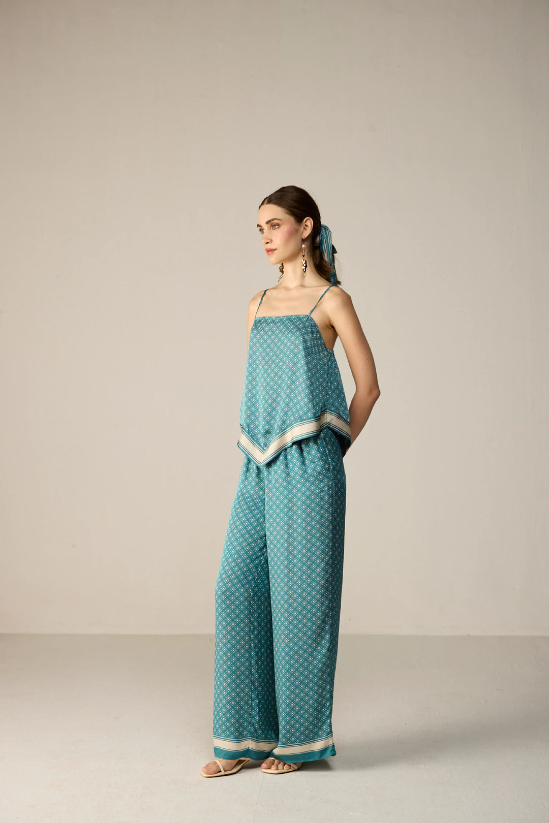 Yuna Top Co-ord Set Teal