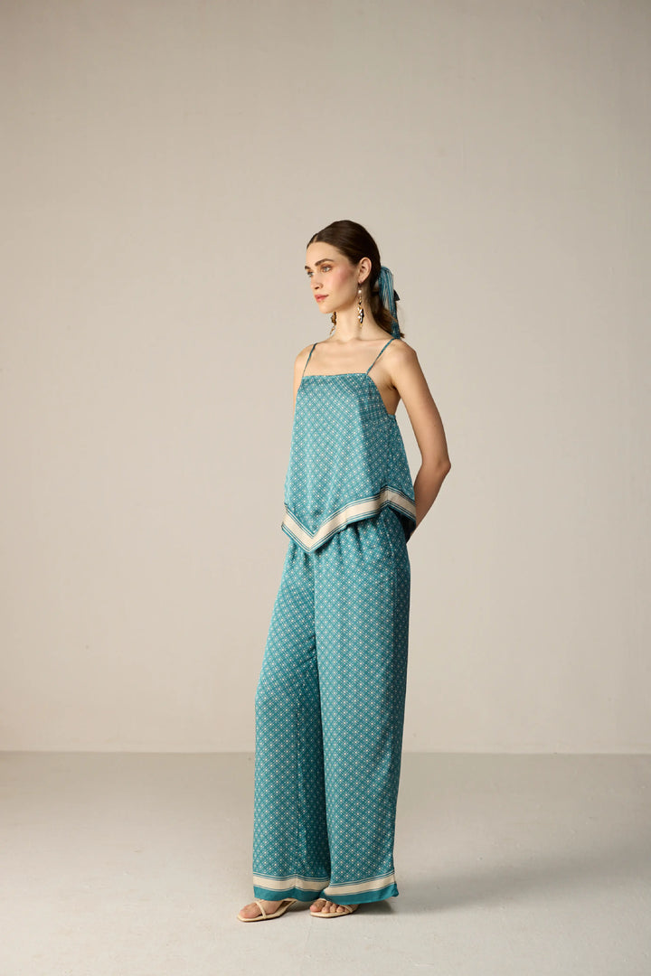 Yuna Top Co-ord Set Teal