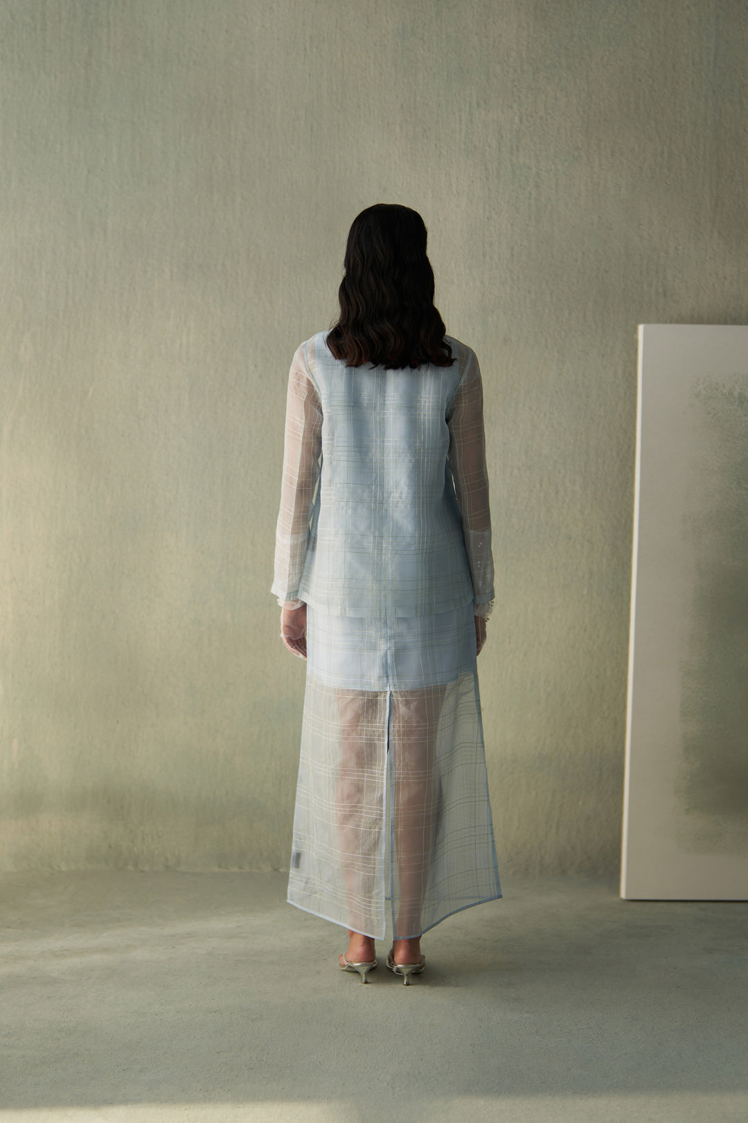 Sky Jacket And Dress Set