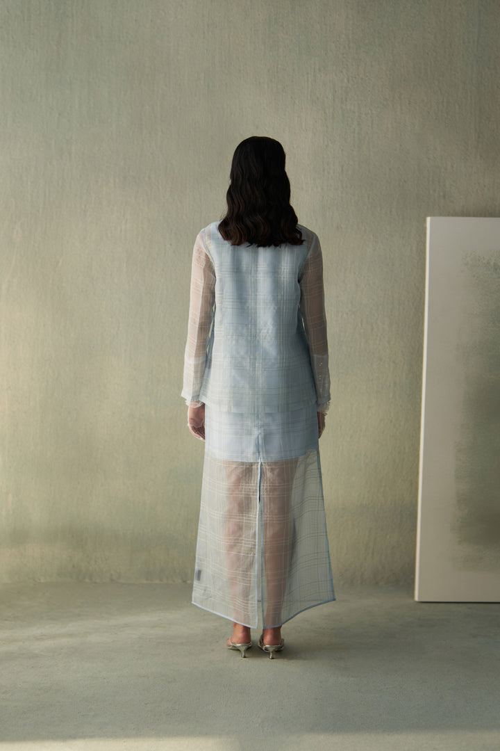 Sky Jacket And Dress Set