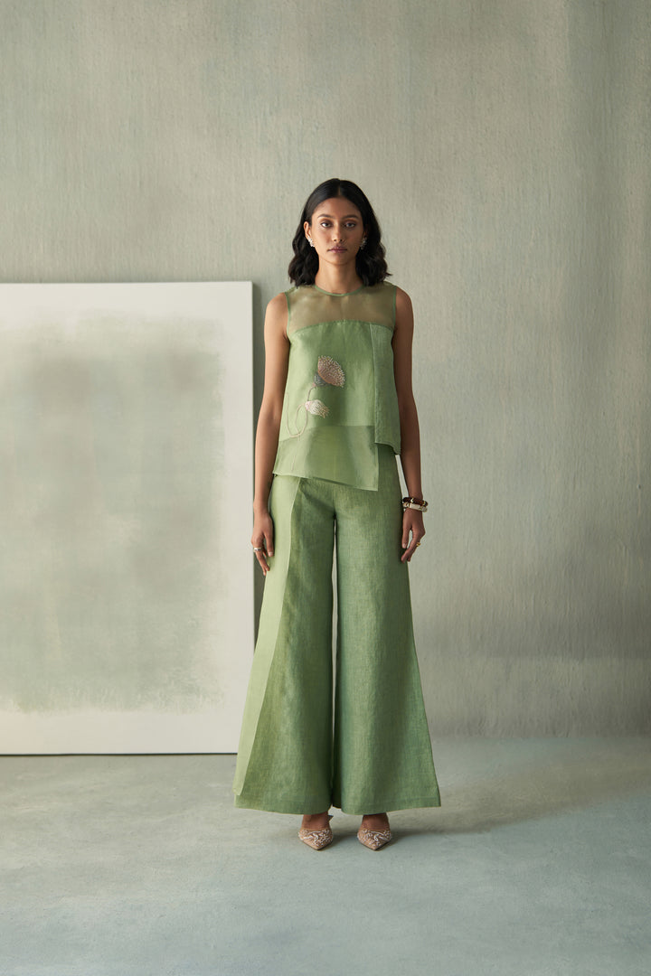 Desert Green Linen Co-Ords