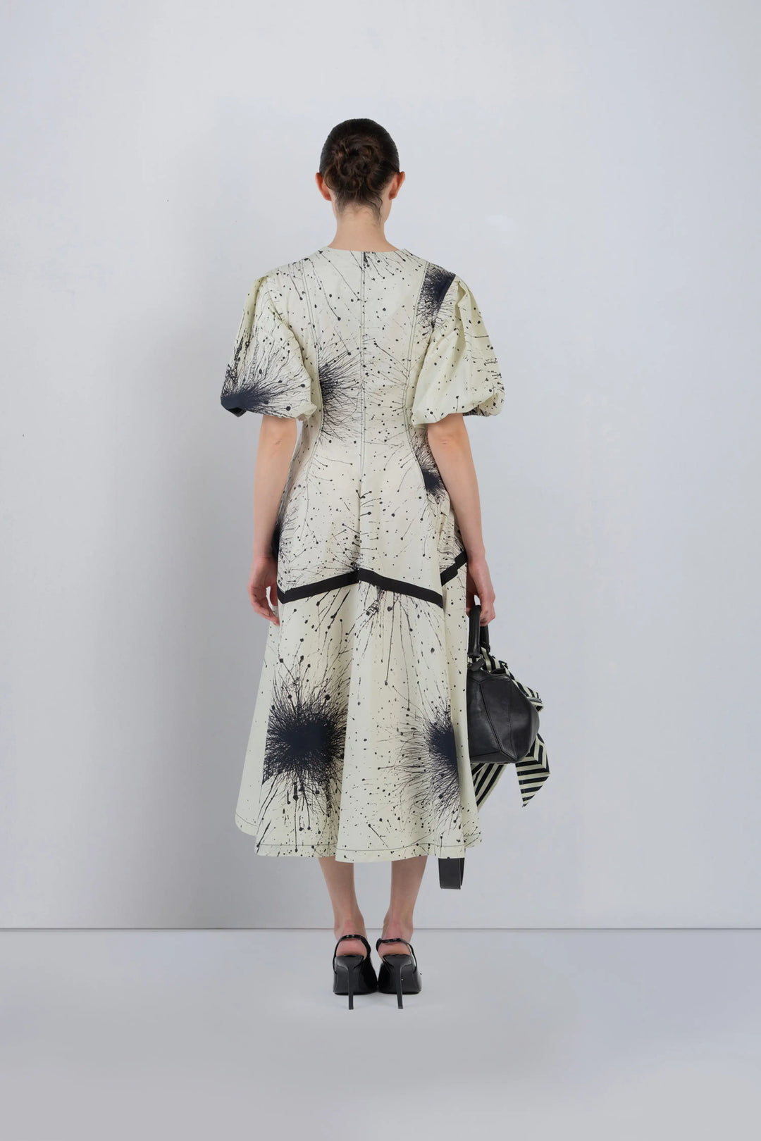 Thalia Dress In Splatter Print