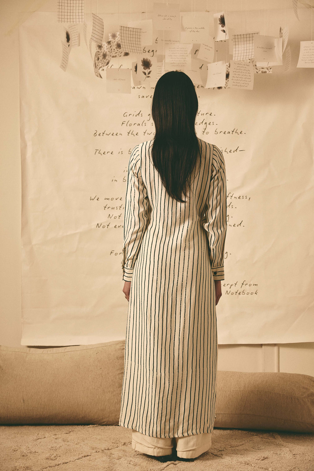 Stripe long shirt