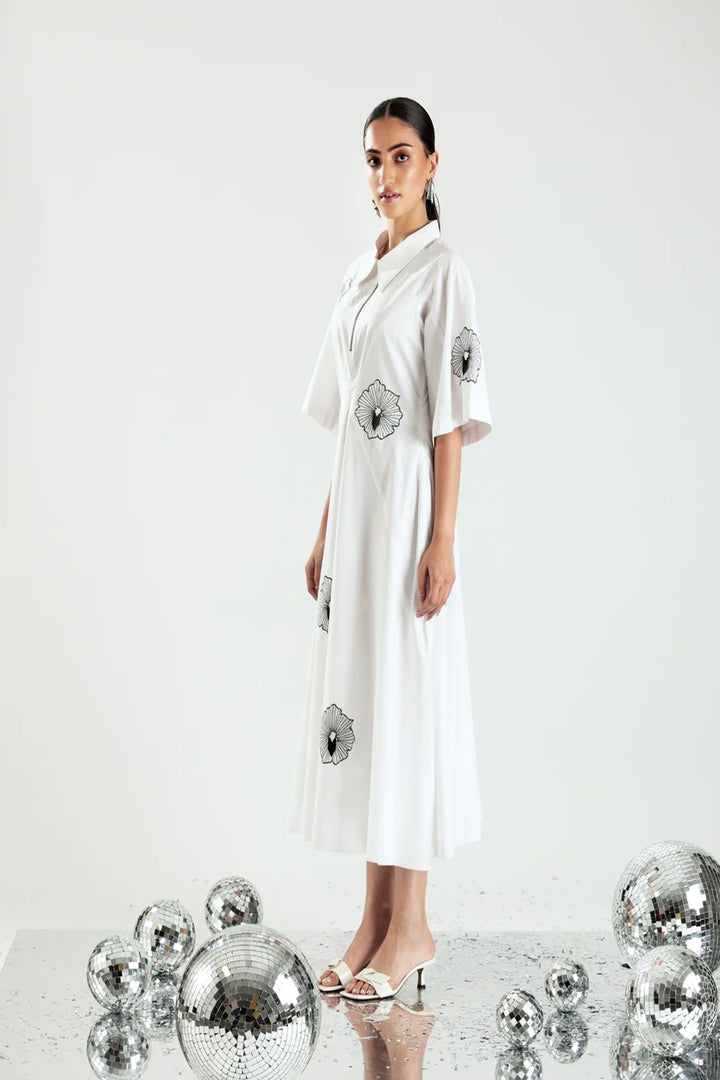 Diara  White Dress