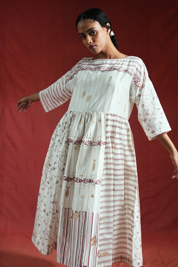 Yuni Patch Dress