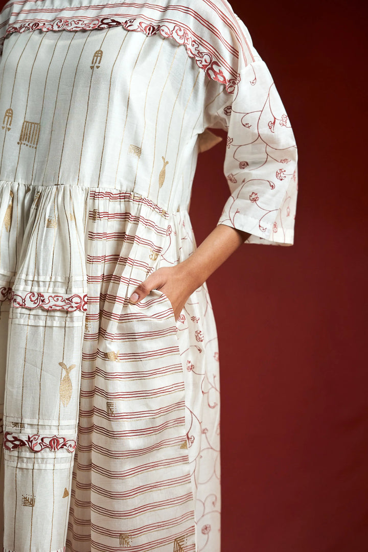 Yuni Patch Dress