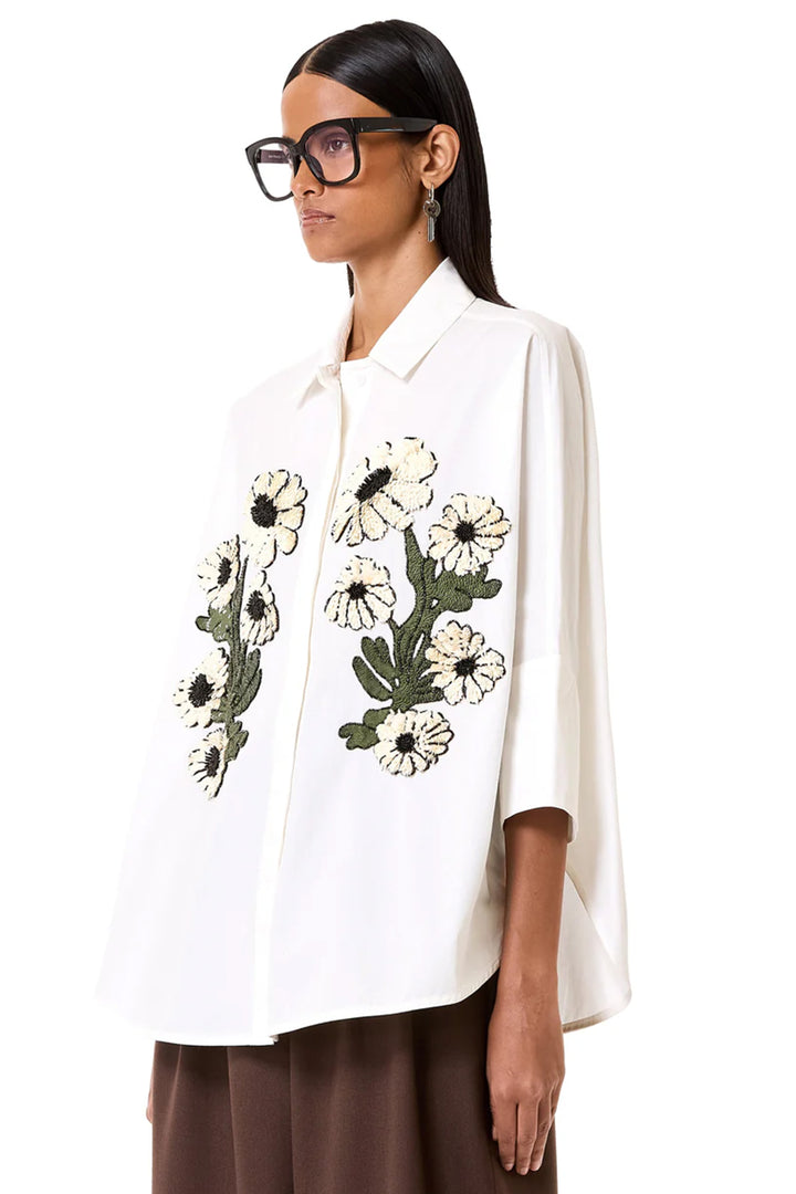 Handcrafted Flora Kaftan Shirt