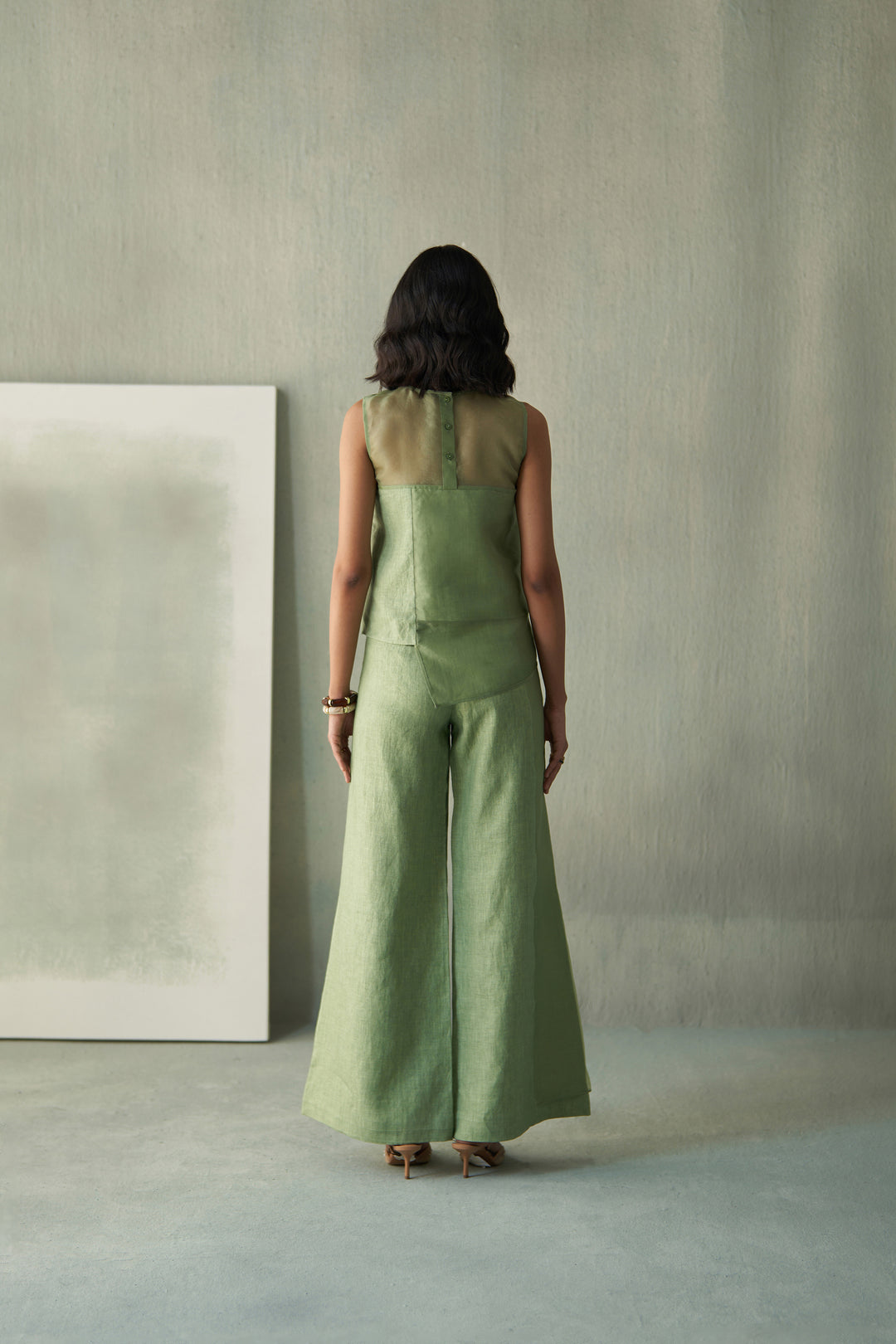 Desert Green Linen Co-Ords