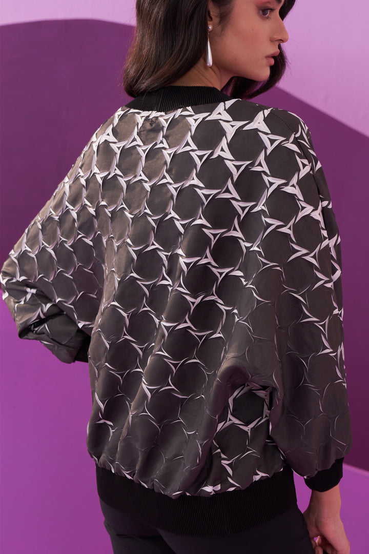 BLACK ANGNA TOP