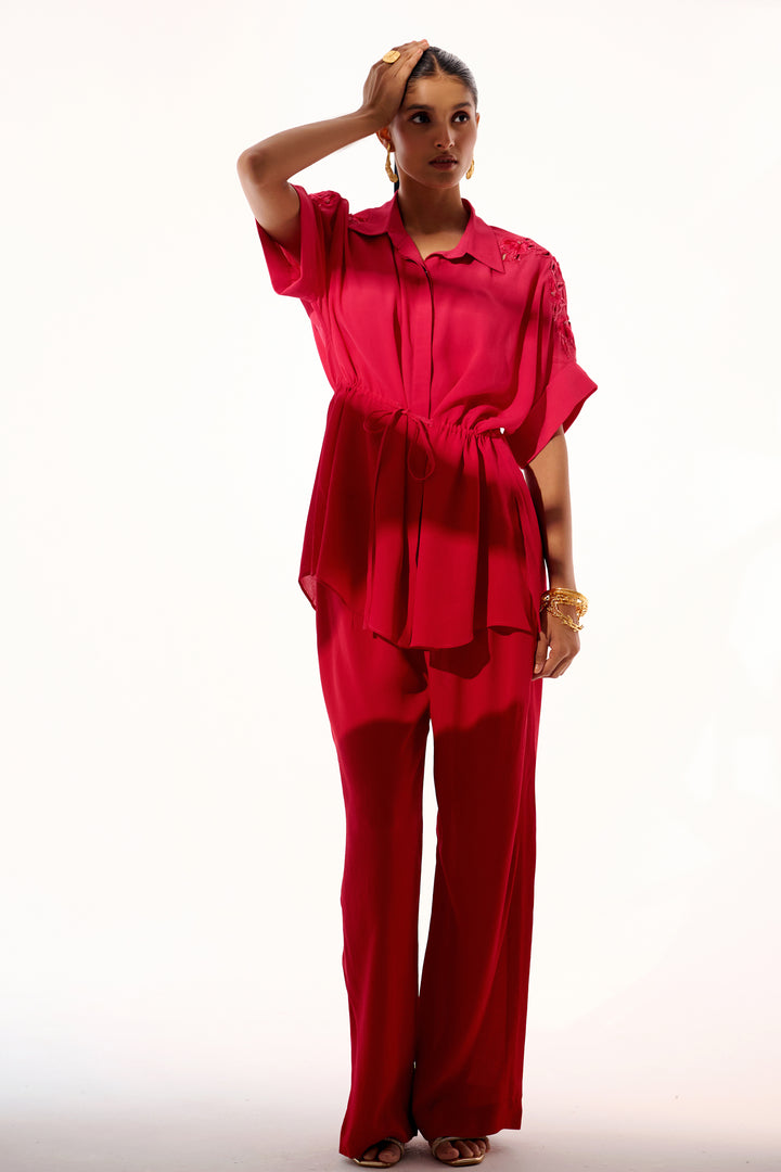 String Coord Set- Rose