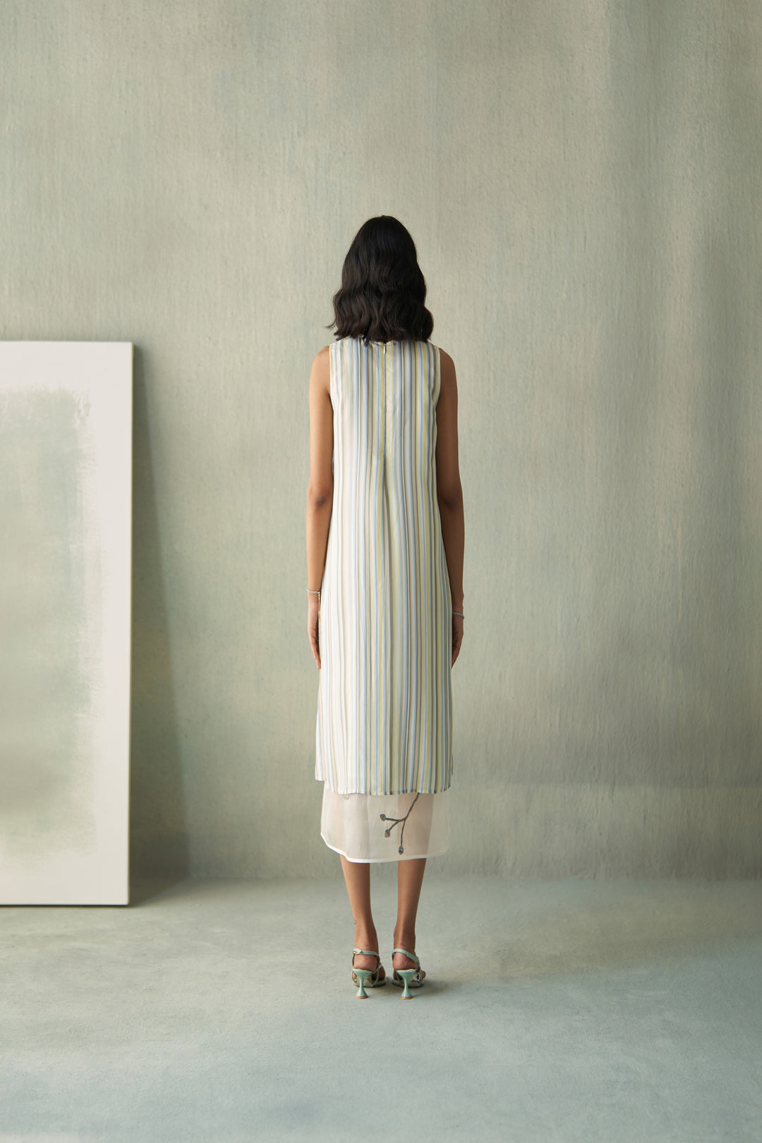 Sunrise Sky Silk Dress