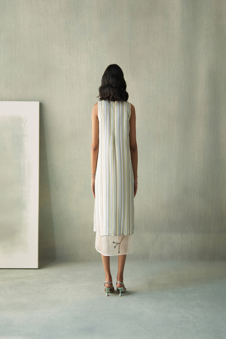 Sunrise Sky Silk Dress