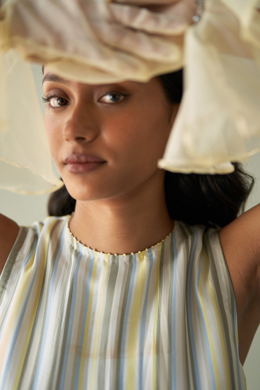 Sunrise Sky Silk Dress