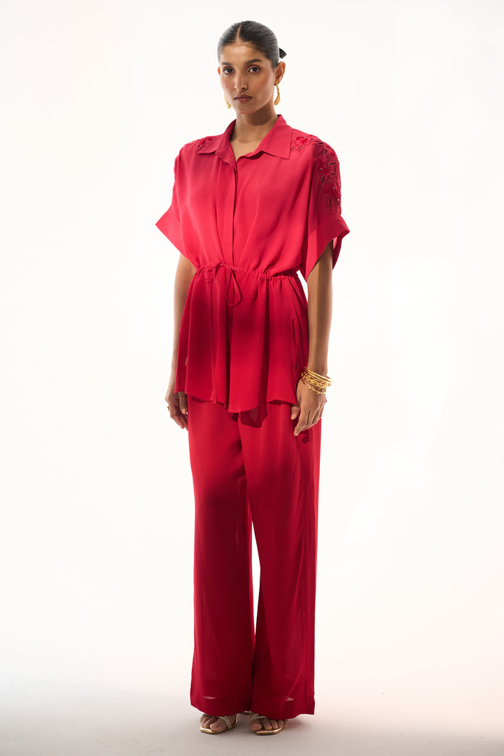 String Coord Set- Rose