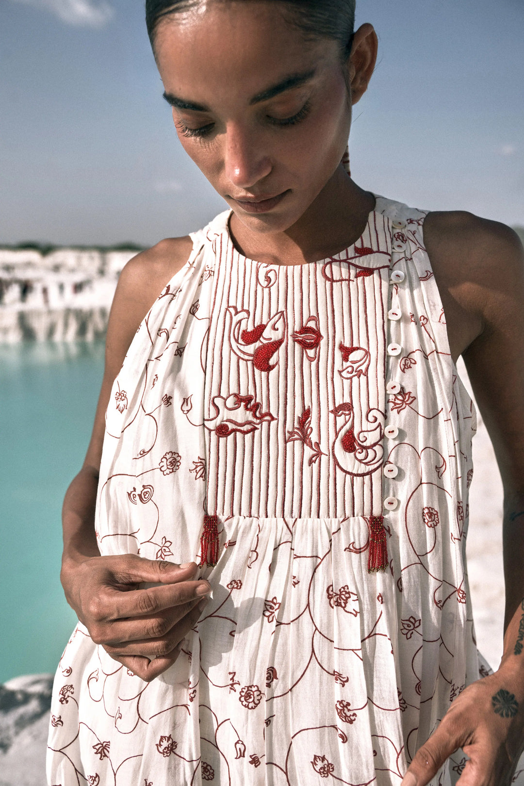 Yadana Halter Dress