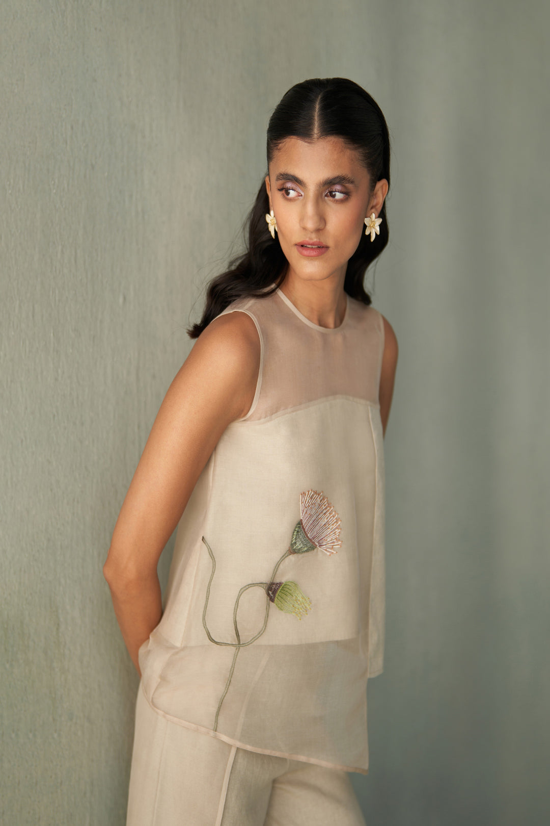 Desert sand linen co-ords