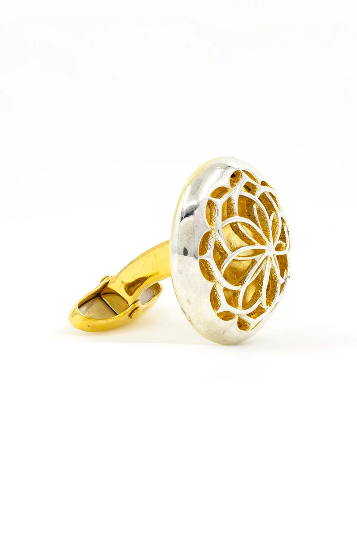 Golden Glimpse Cufflinks