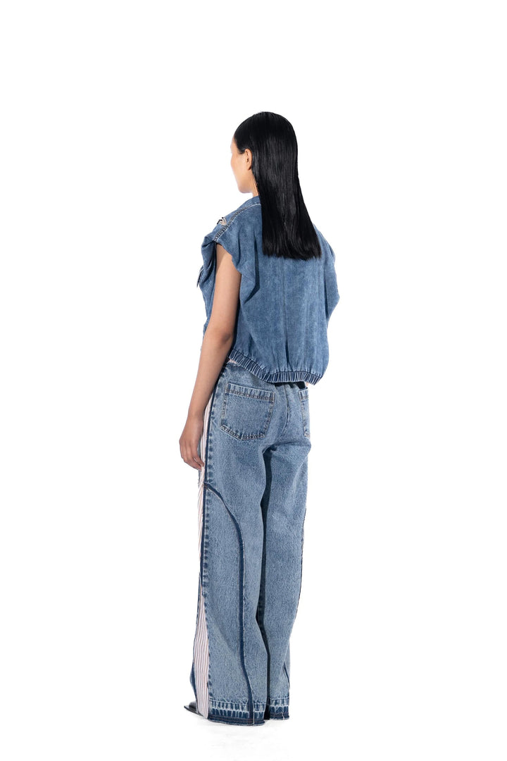 Vessa Denim Top
