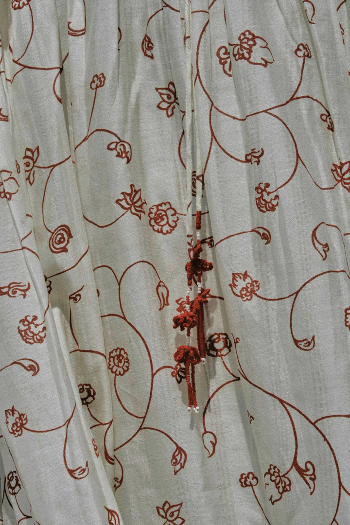 Min Maw Chanderi Tier Dress