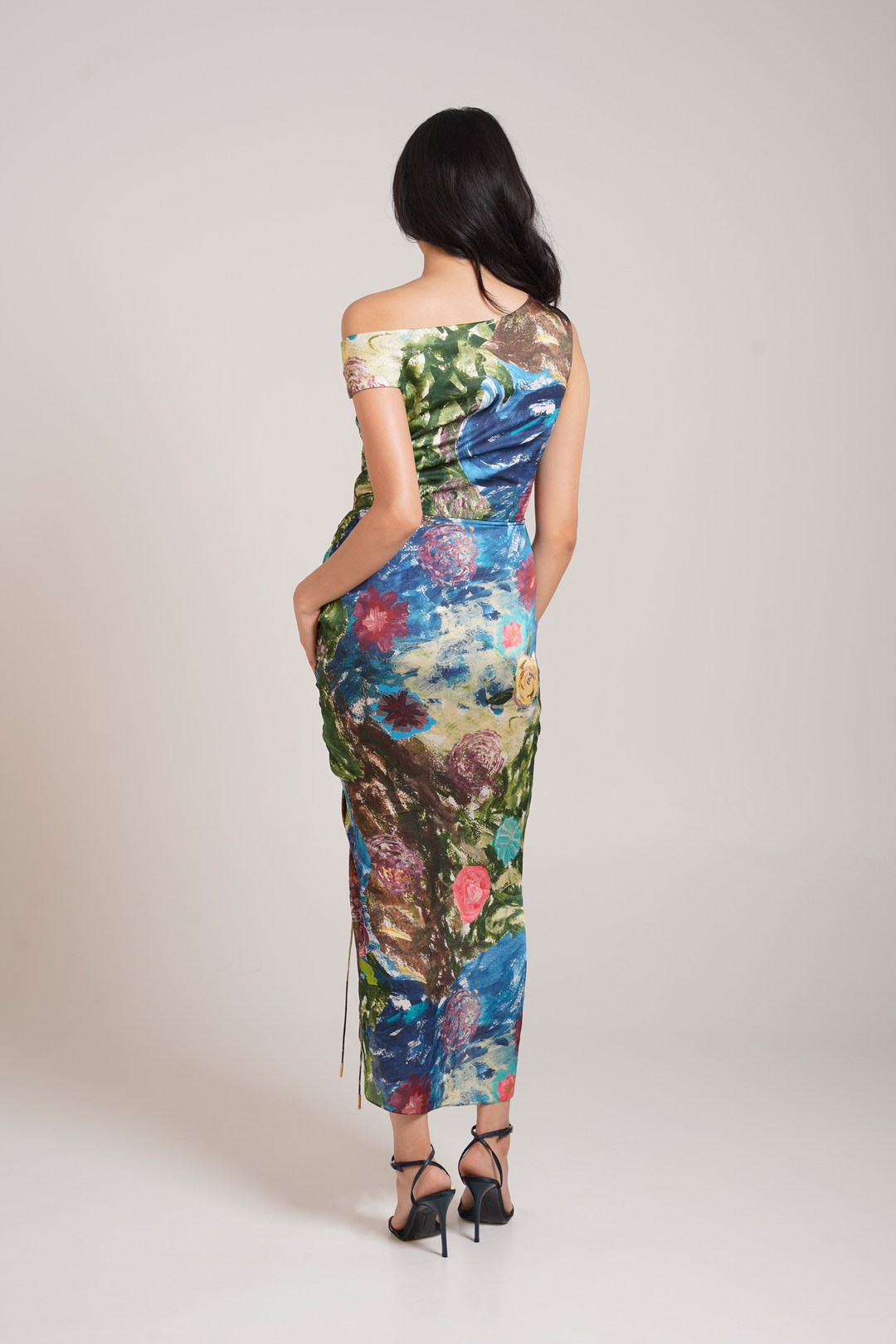 Gaia Ruched Dress
