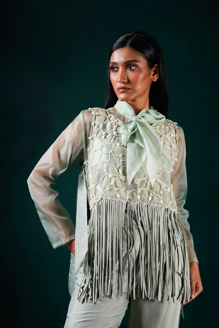 "Aster" Overlay with Shirt and pants