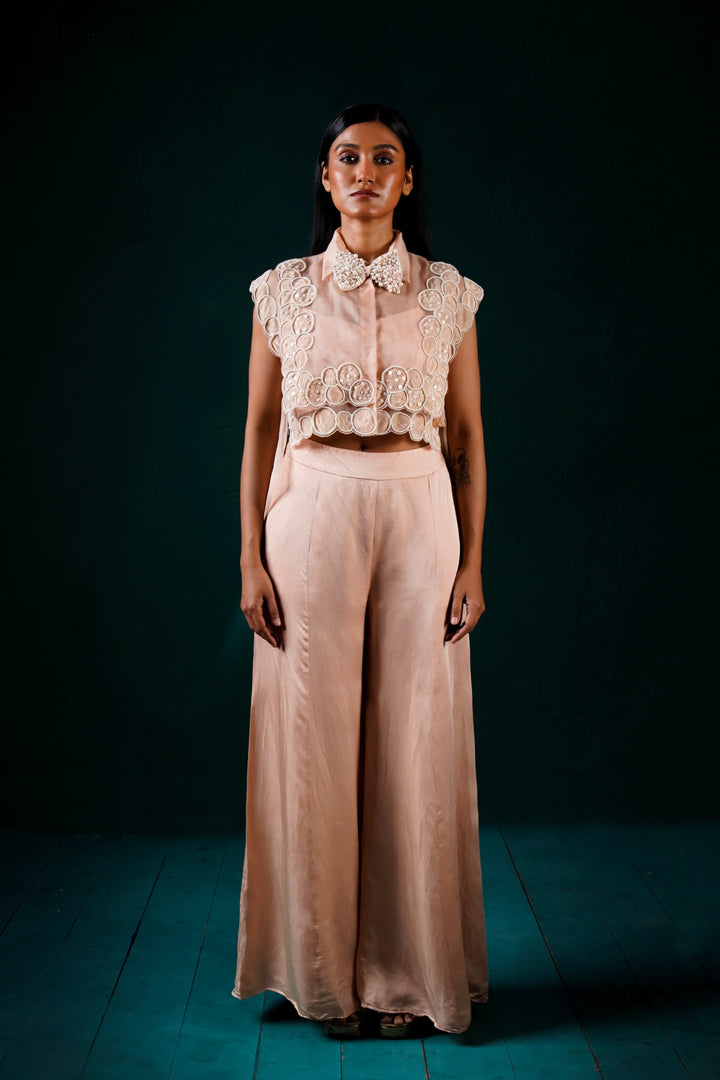"Verse" overlay with bustier and pants