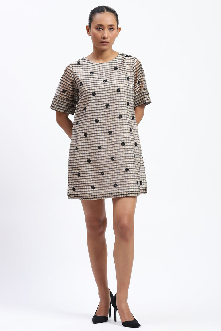 Neutral Maheshwar Dress