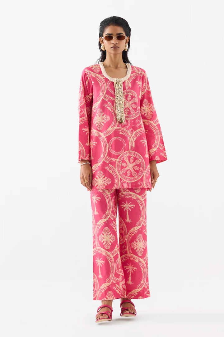 ARECA PALM SHORT KURTA & PANTS