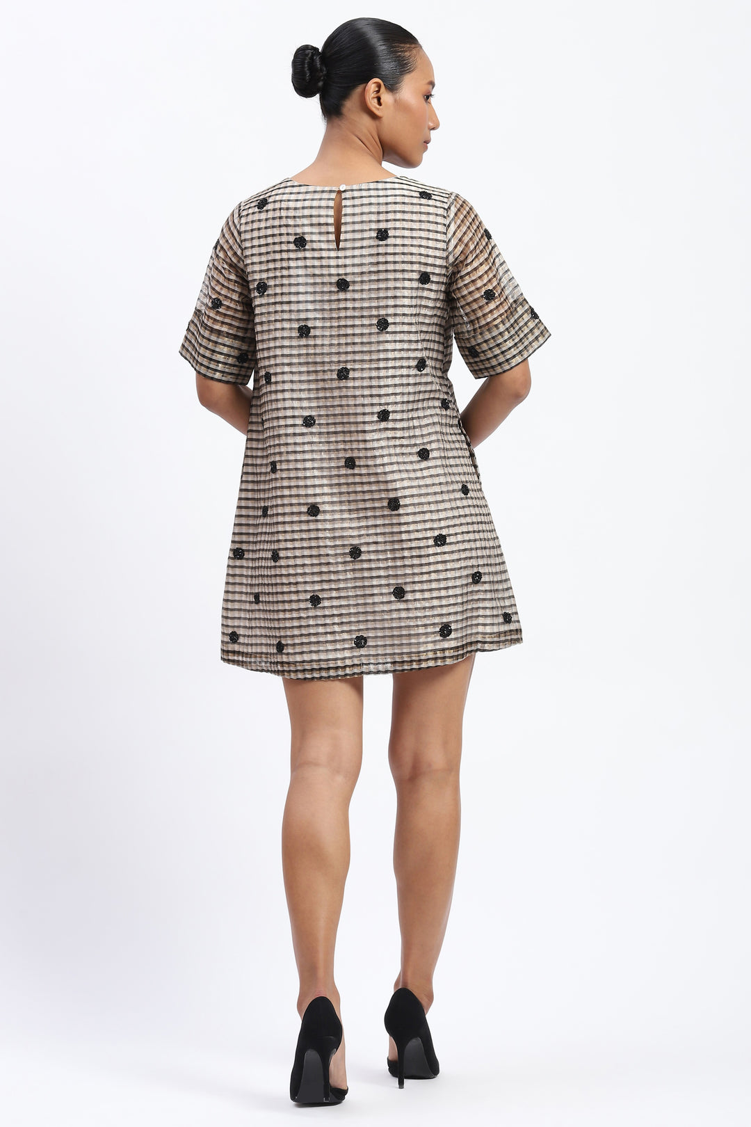 Neutral Maheshwar Dress