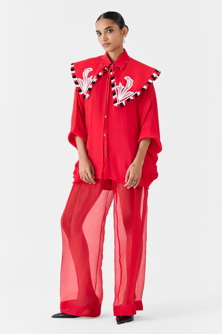 RUBY ORGANZA TROUSERS