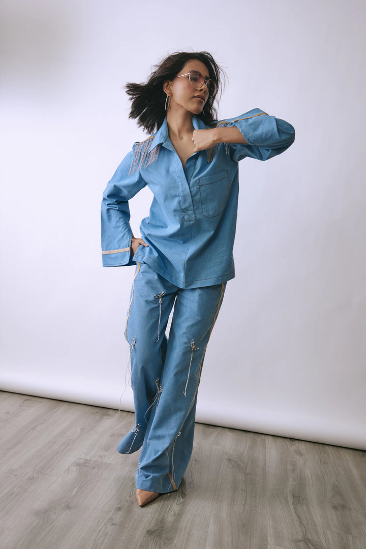 Collared Co-Ord Set