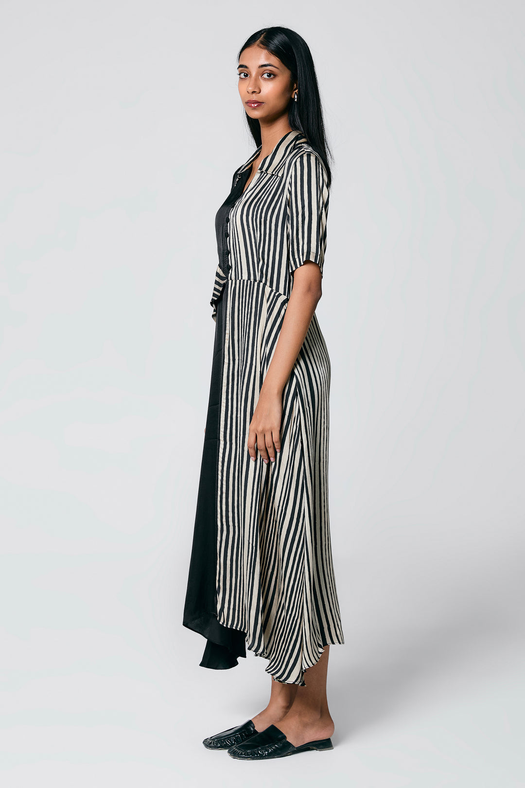 HALF AND HALF DRESS