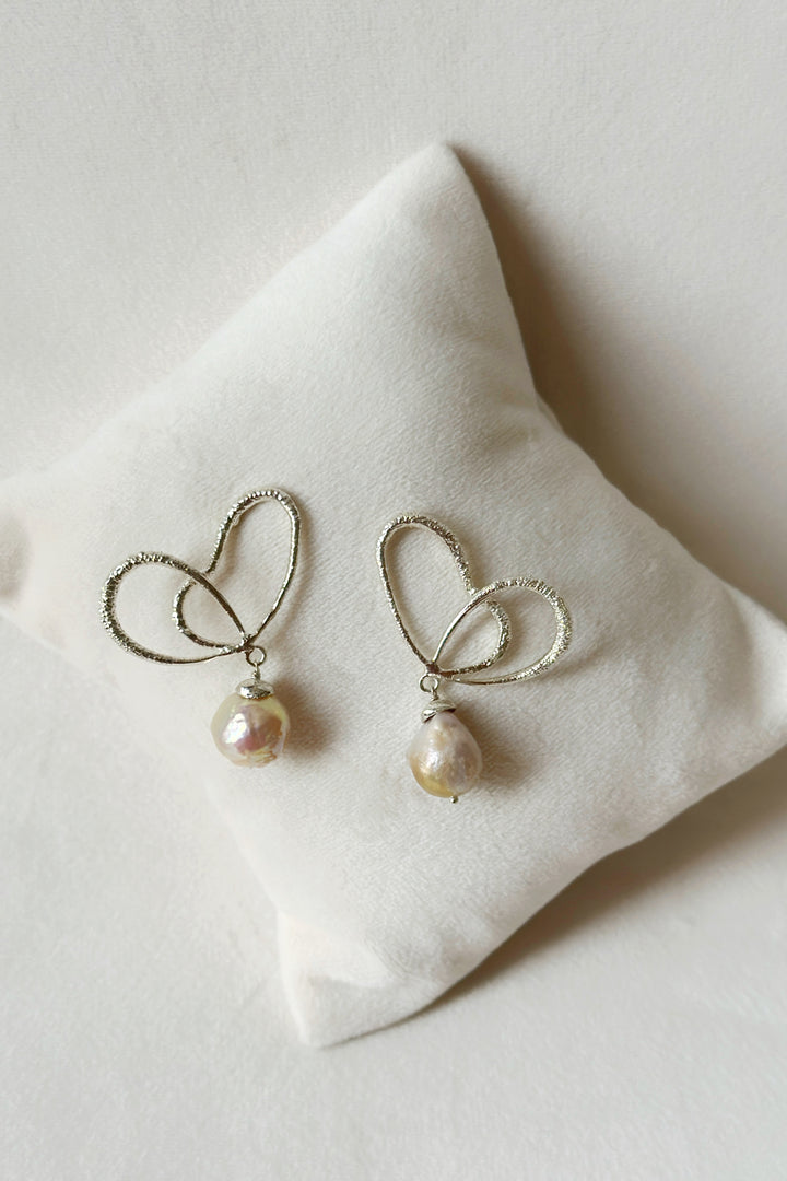 Figmenterie Wings of Spring Wireframe Butterfly Earrings