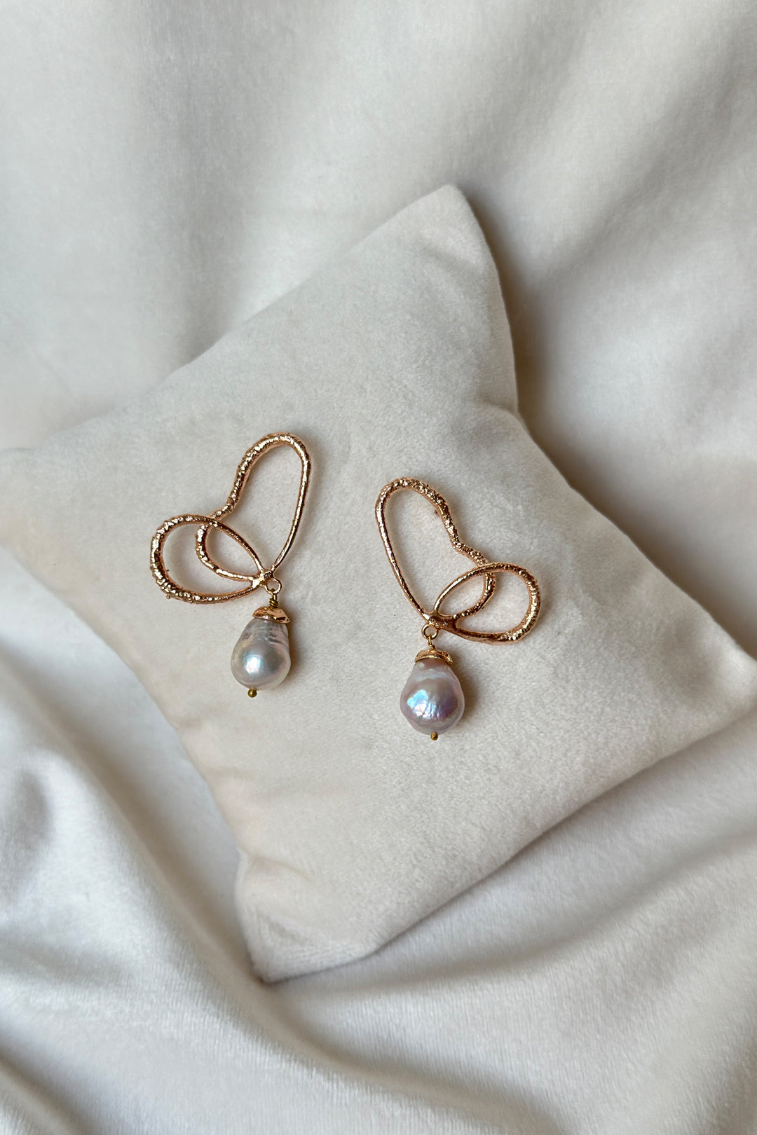 Figmenterie Wings of Spring Wireframe Butterfly Earrings