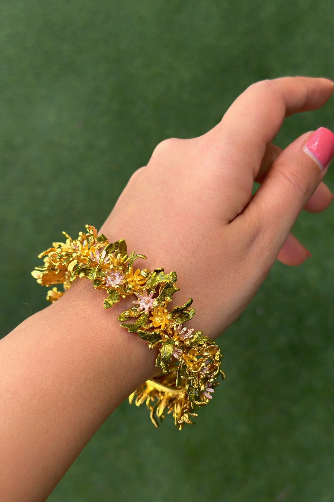 Figmenterie Floral Trail Bangle