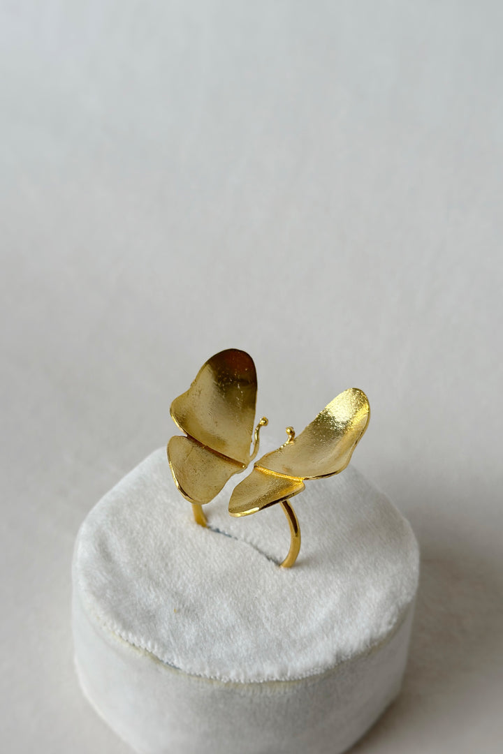 Figmenterie Open Butterfly Ring