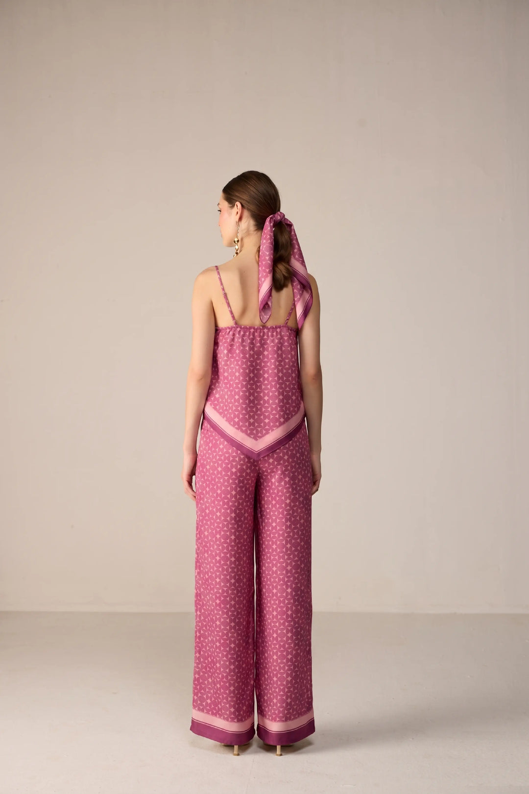 Yuna Top Co-ord Set - Orbit Berry
