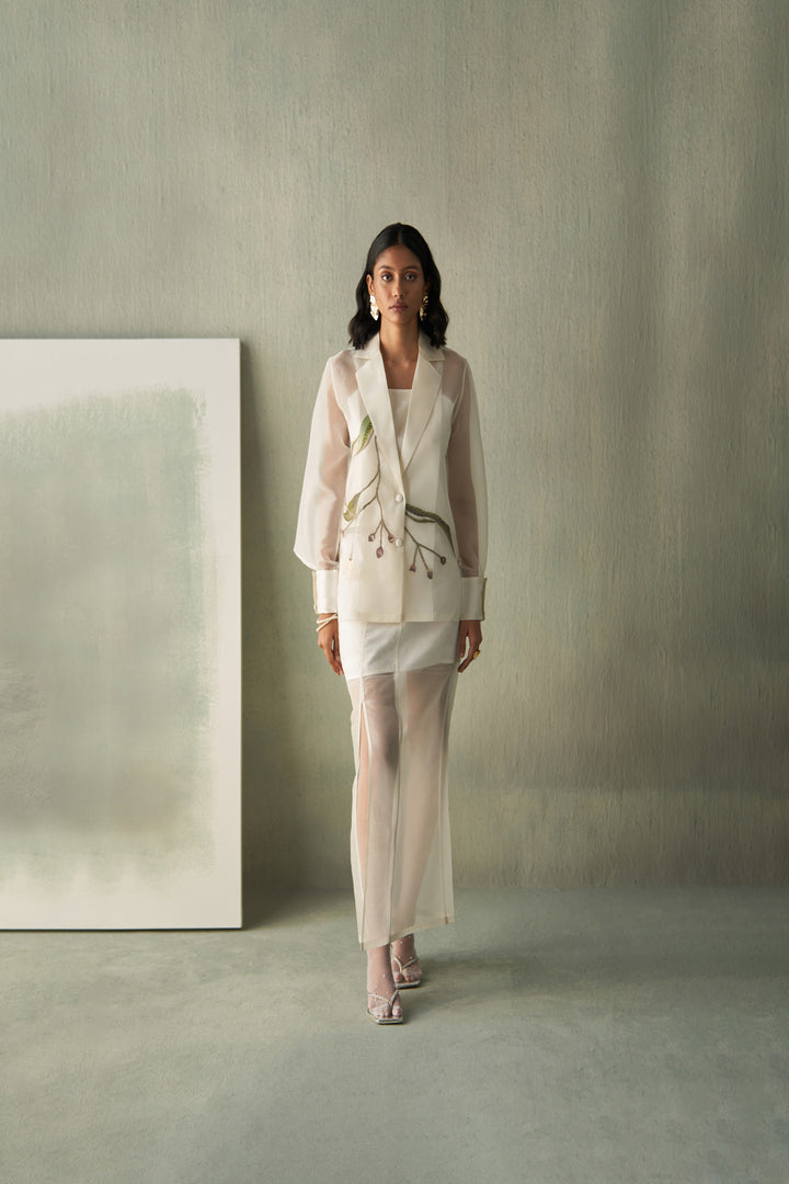 Eucalyptus sheer jacket