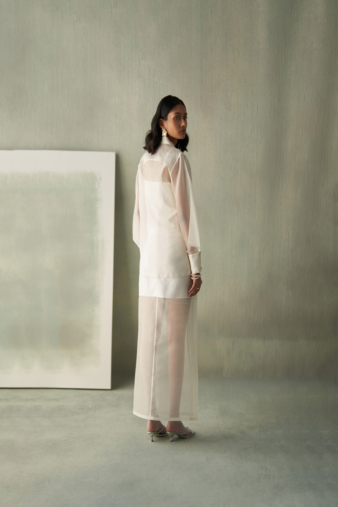 Eucalyptus sheer jacket