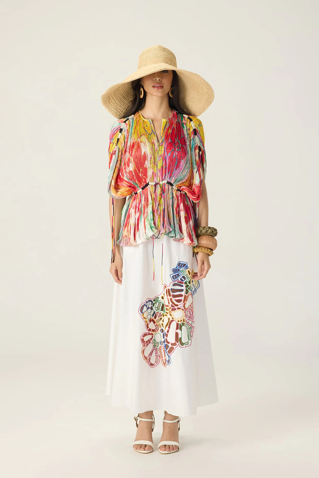 Monica Blouse & Scottie Skirt
