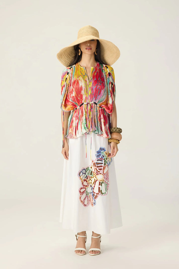 Monica Blouse & Scottie Skirt