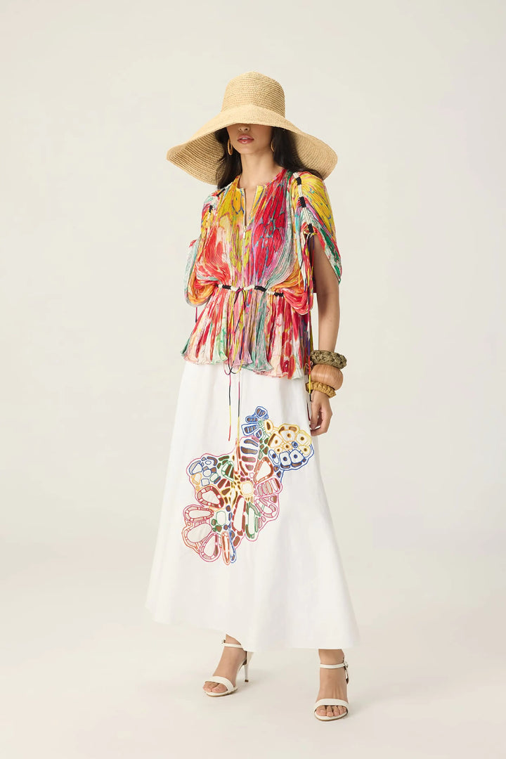 Monica Blouse & Scottie Skirt