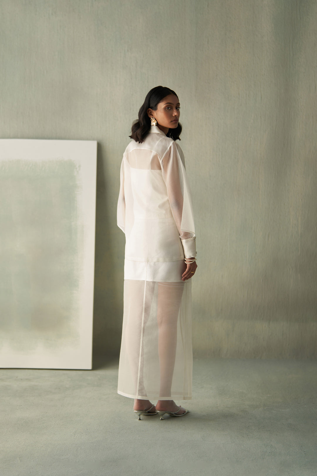 Eucalyptus sheer jacket