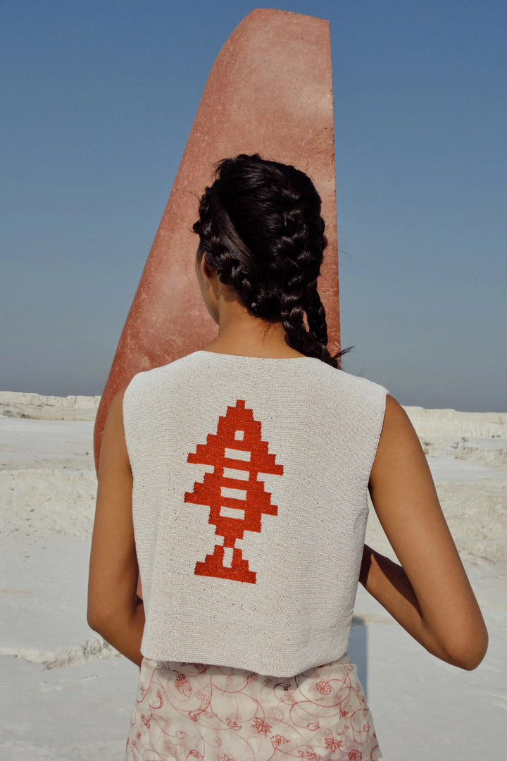 Wuna Beaded Vest