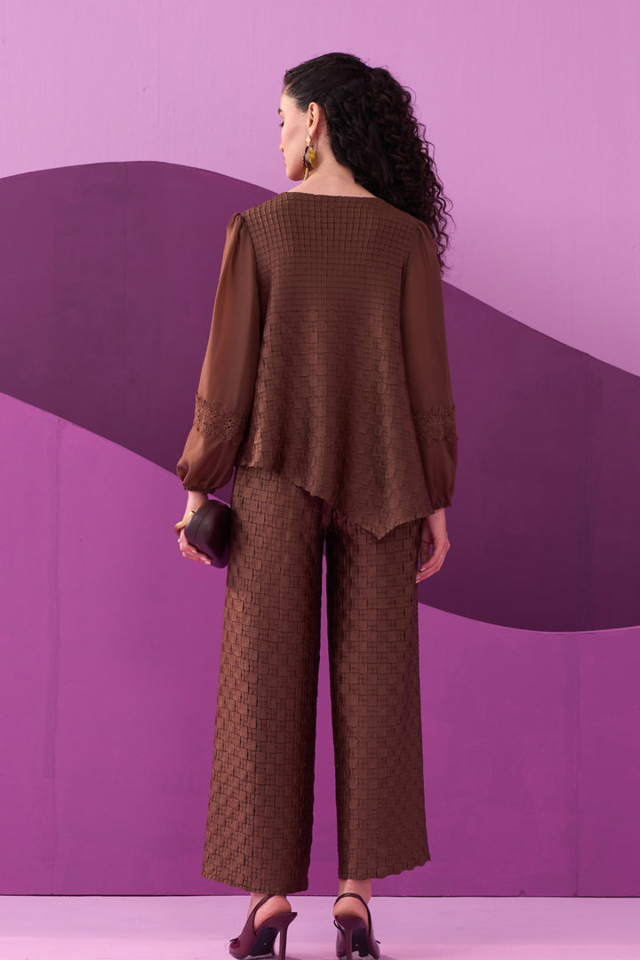 DARK BROWN ALEXA COORD SET