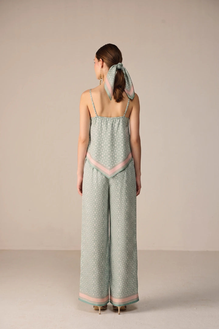 Yuna Top Co-ord Set Green