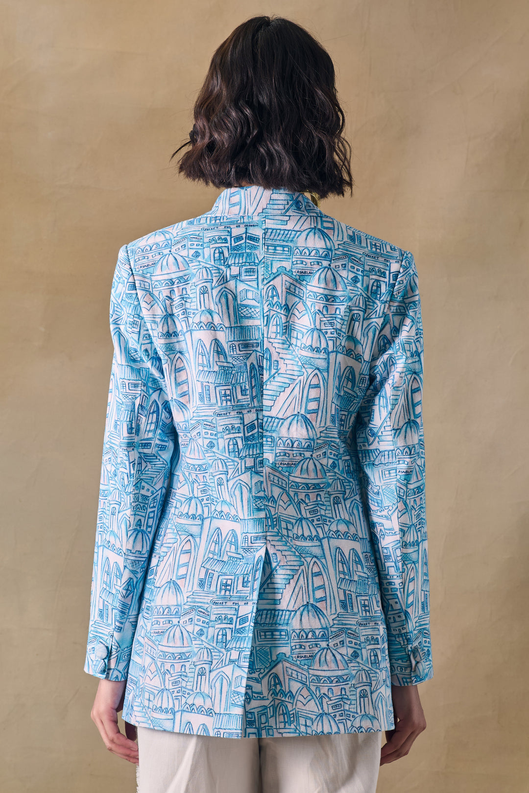 Blue Landscape Blazer