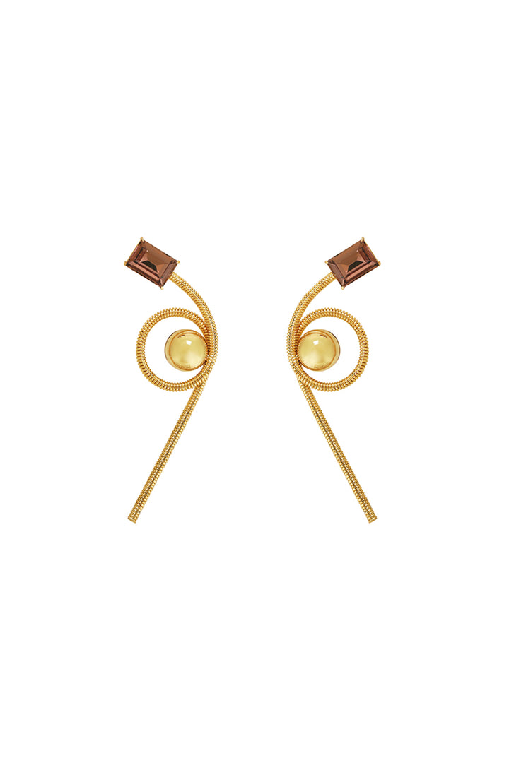 LILY GEMSTONE EARRINGS